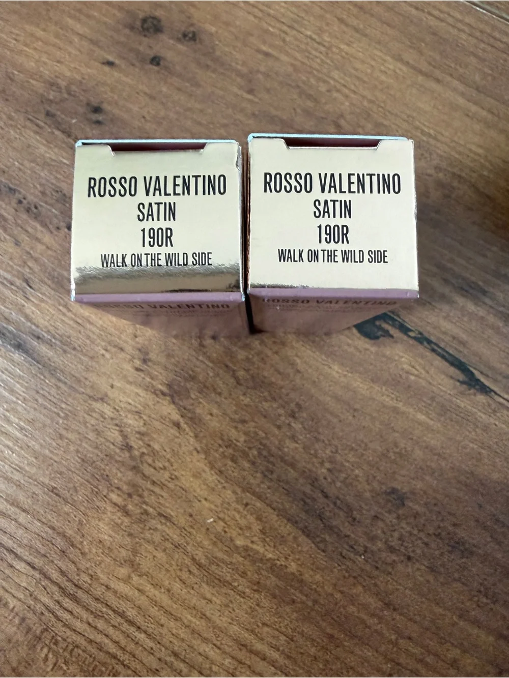 Valentino Striking Satin Lip Color in 190R Walk on the Wild Side BNIB!
